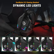 Gaming Headset RGB Wired - Professional PS4 PC Computer Headphones | UAE